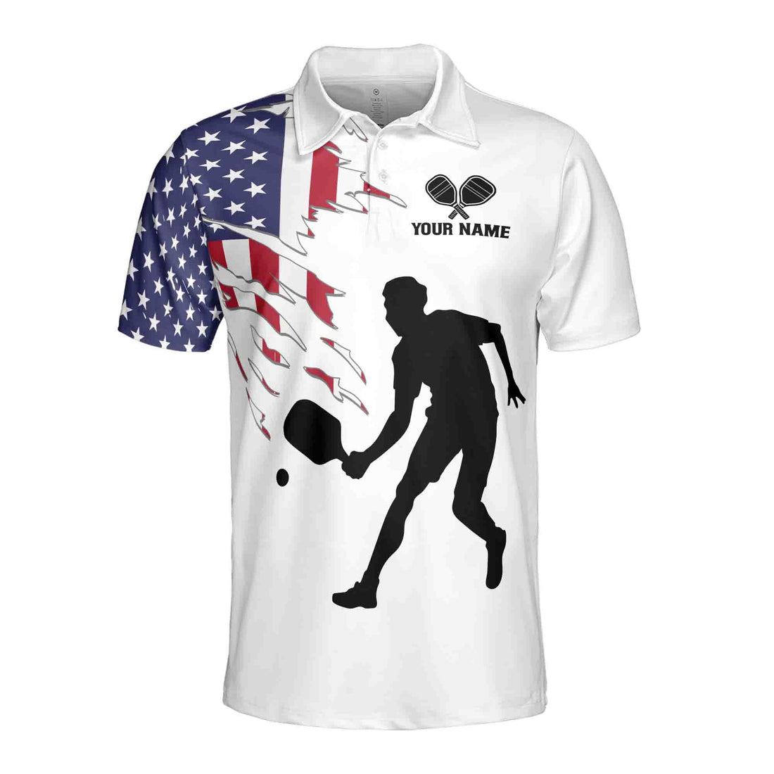 Custom Name Why I Lose At Pickleball Men's Polo Shirt S-5XL