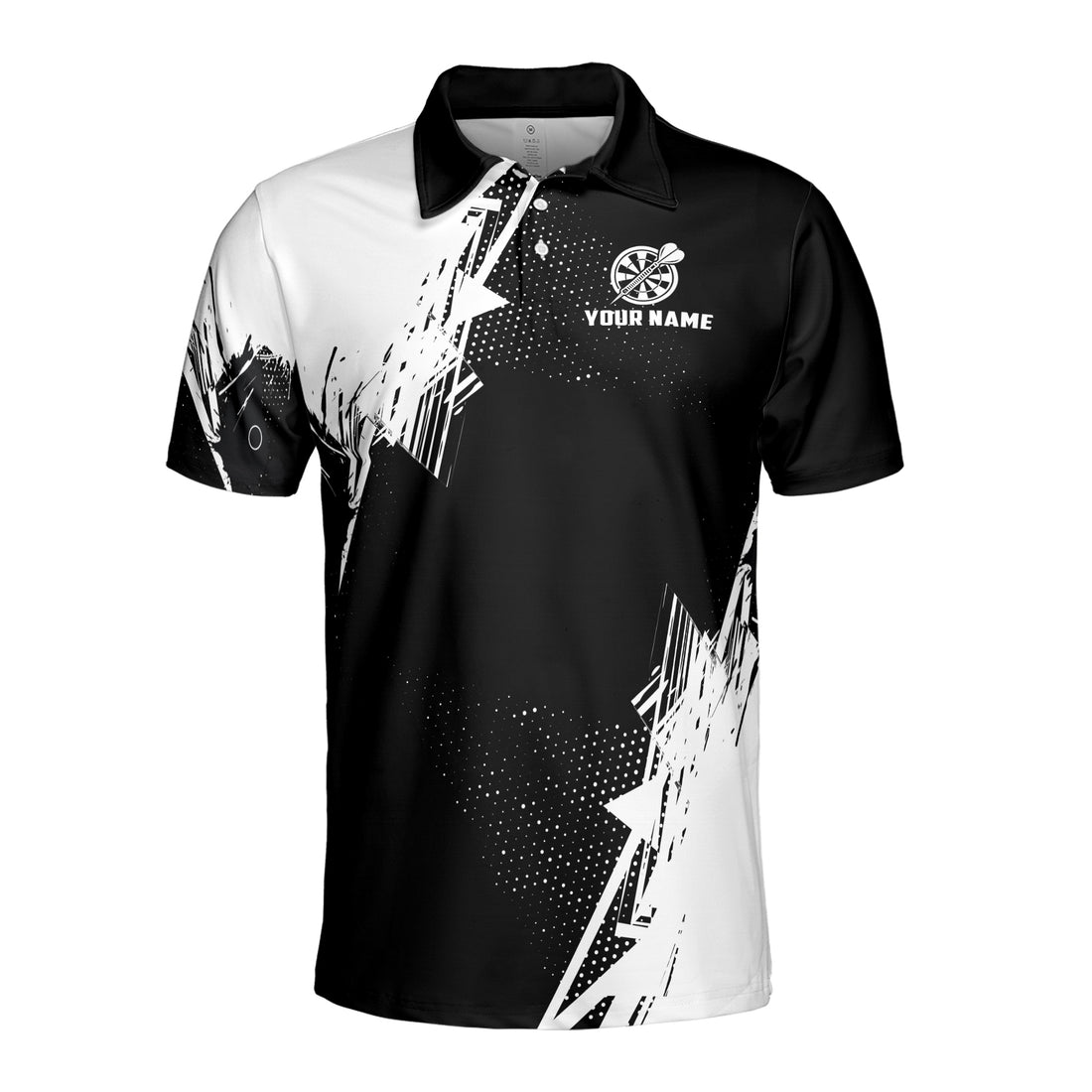 Customized Dart Team Name Men's Polo S-5XL