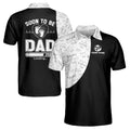 Custom Name Soon To Be Dad First Time Be Father Men's Polo Shirt S-5XL