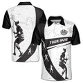 Custom Name Let's Play Tennis Men's Polo Shirt S-5XL