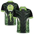 Customized Name Eat Sleep Tennis Repeat Men's Polo Shirt S-5XL