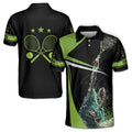 Custom Name Tennis Champion Have Star Men's Polo S-5XL