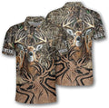 Deer Hunting Hunting Lover Hunter Men's Polo Shirt S-5XL