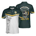 Swearing Doesn't Mean You're A Bad Person Personalized Golf Men's Polo Shirt S-5XL