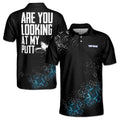 Funny Golf Are You Looking At My Putt Funky Golf Team 3D Men's Polo Shirt Size S-5XL