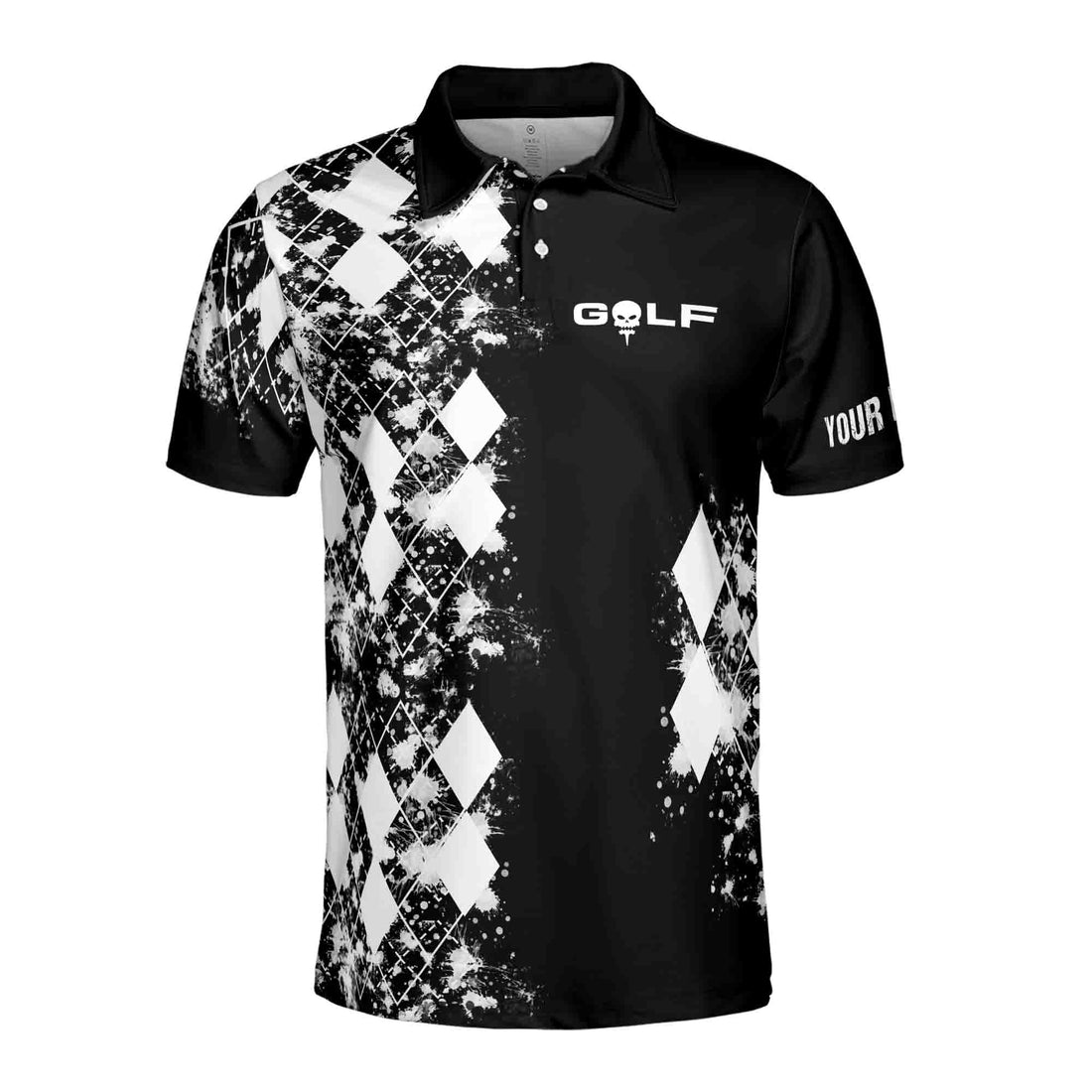 Funny Crazy Golf Men Shirt, I Like Big Putts 3D Men's Polo Shirt Size S-5XL