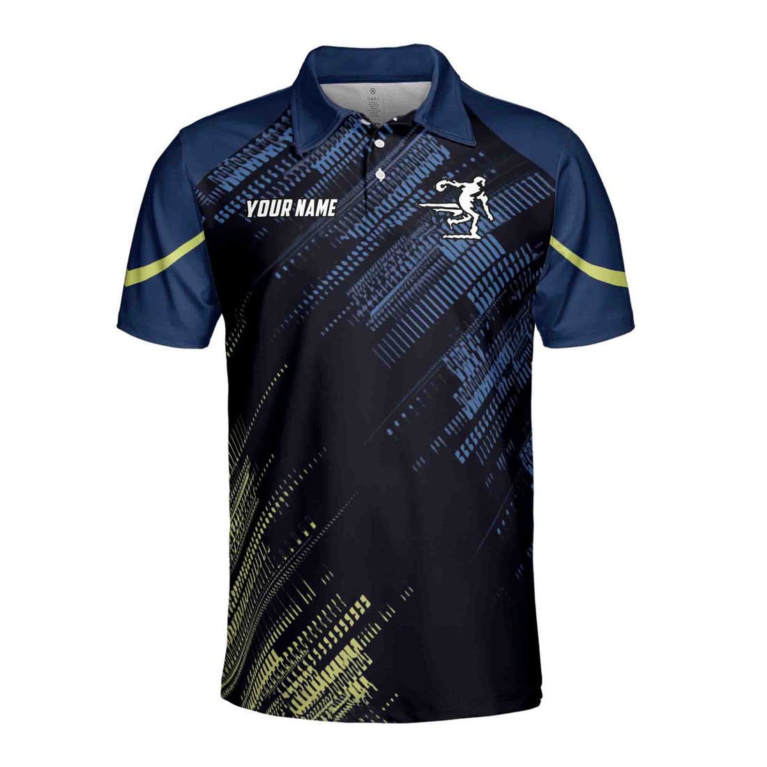 Personalize Men Bowling Shirt, Graphic Bowling Team 3D Polo Shirt Size S-5XL