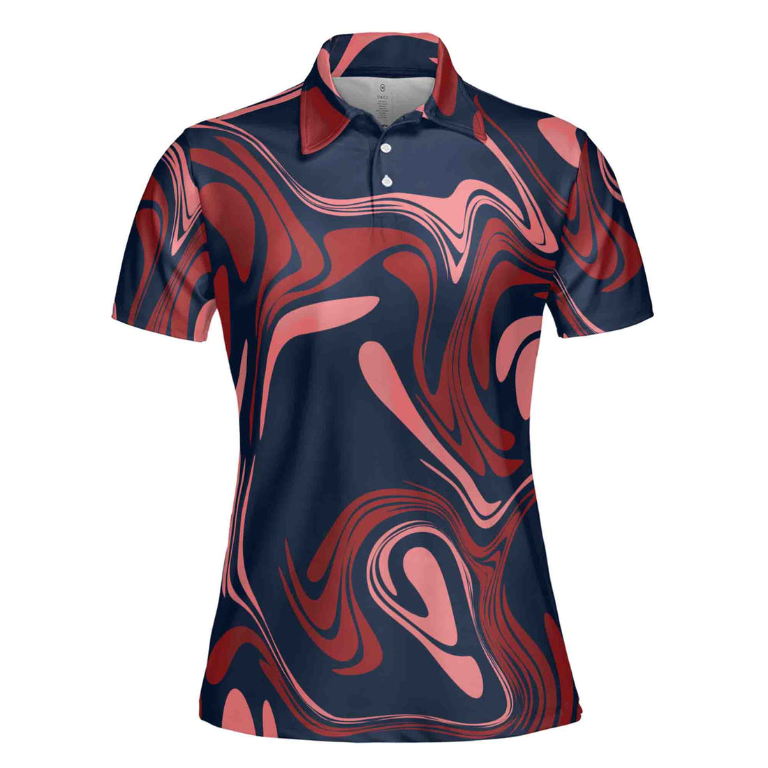 Custom Name, Team Name, EST Year Multicolor Bowling Ball Pin Women's Polo Shirt S-5XL