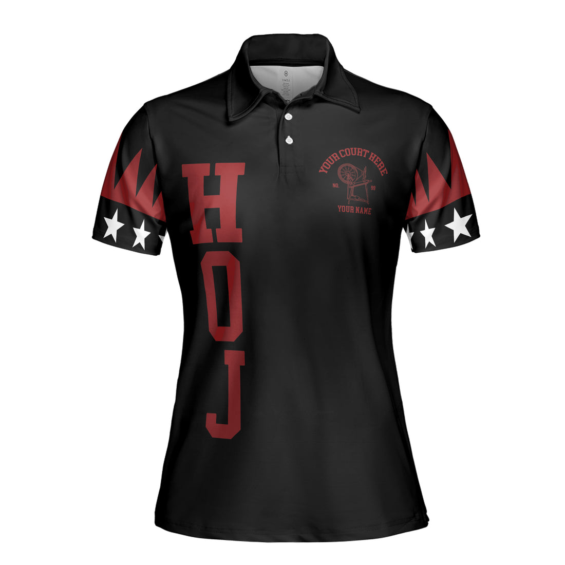 Customized Heroines of Jericho HOJ Sisterhood Women's Polo Shirt S-5XL