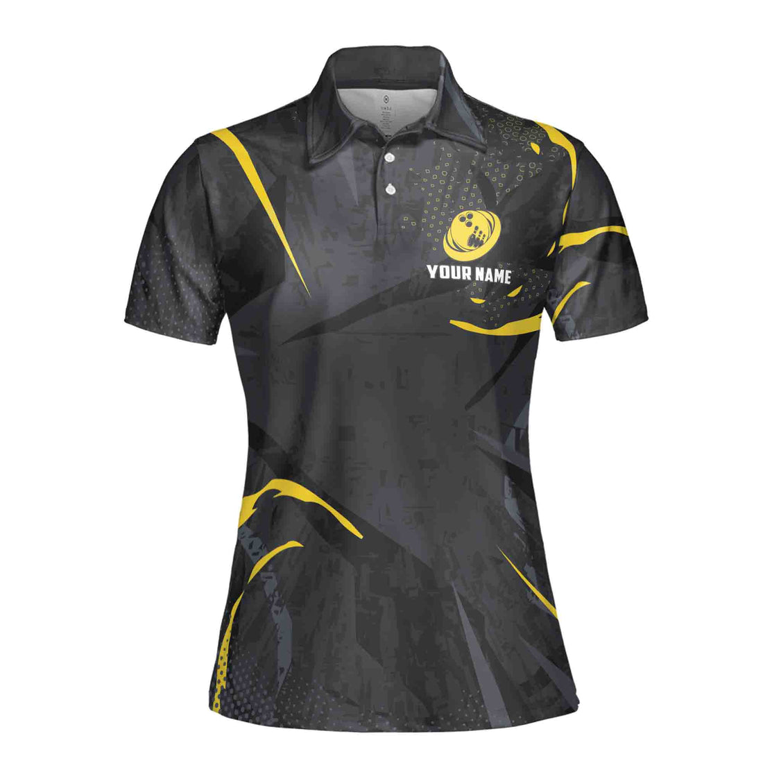 Custom Name Custom Choose Your Game Bowling, Pickleball, Darts Women's Polo Shirt S-5XL