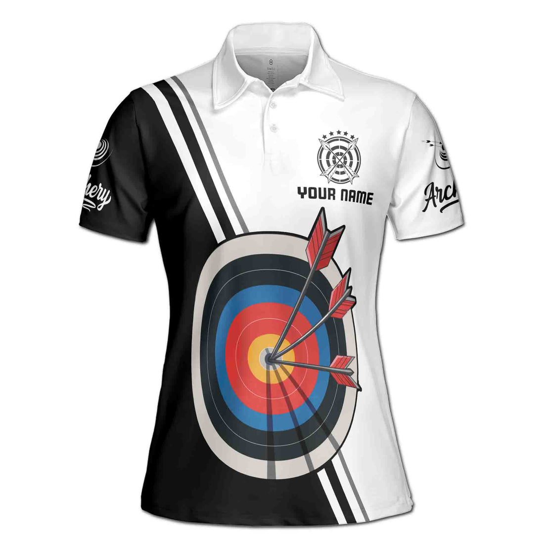 Custom Name Archery Women's Polo S-5XL