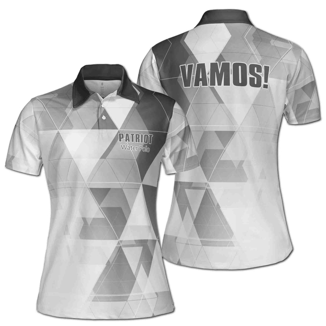 Summer Triangle Pattern Golf Women 3D Polo Shirt Size S-5XL