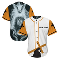 Personalized Jesus Baseball Jersey Faith Over Fear Baseball Jersey k3 S-5XL