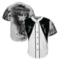 Personalized Jesus Baseball Jersey Faith Over Fear Baseball Jersey k2 S-5XL