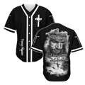 Custom Jesus Baseball Jersey Just Have Faith Gift Baseball Jersey S-5XL