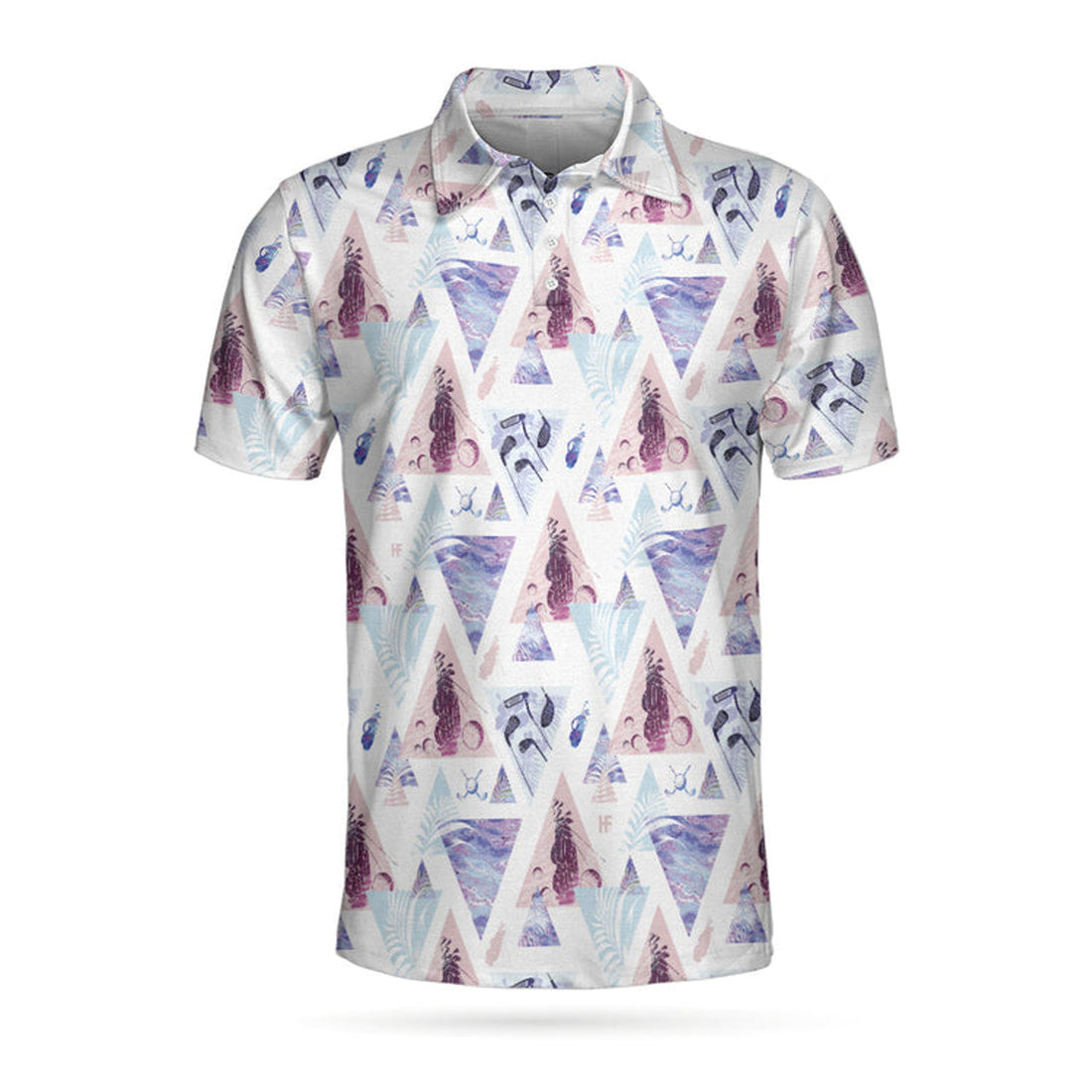 Funny Golf Shirt Are You Looking At My Putt Men's Polo Shirt S-5XL