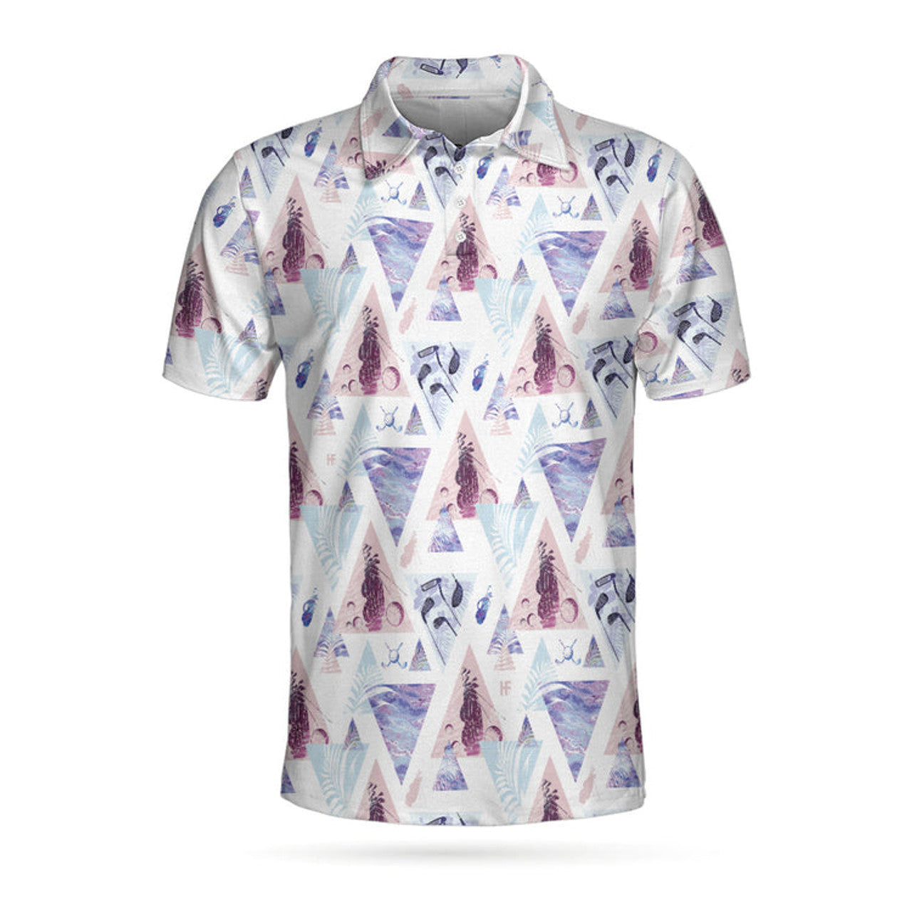 Funny Golf Shirt Are You Looking At My Putt Men's Polo Shirt S-5XL