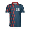 Best Papa By Par Argyle Pattern Personalized Golf Men's Polo Shirt S-5XL