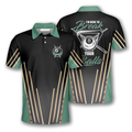Custom Billiards I'm Here To Break Your Balls Polo Men's Polo Shirt S-5XL