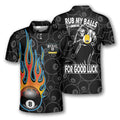 Custom Billiards Rub My Balls For Good Luck for Men Team Men's Polo Shirt S-5XL