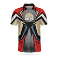 Bowling Red Kingpin Short Sleeve Bowling Shirt for Men Men's Polo Shirt S-5XL
