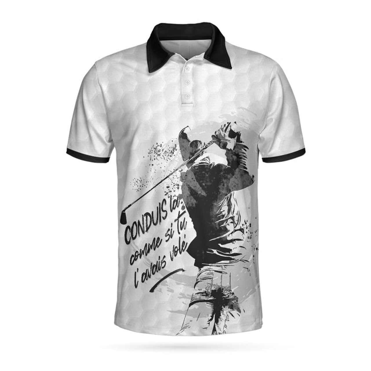 Conduis La Comme Si Tu L'Avais VolÃ© Golf Shirt Men's Polo Shirt S-5XL