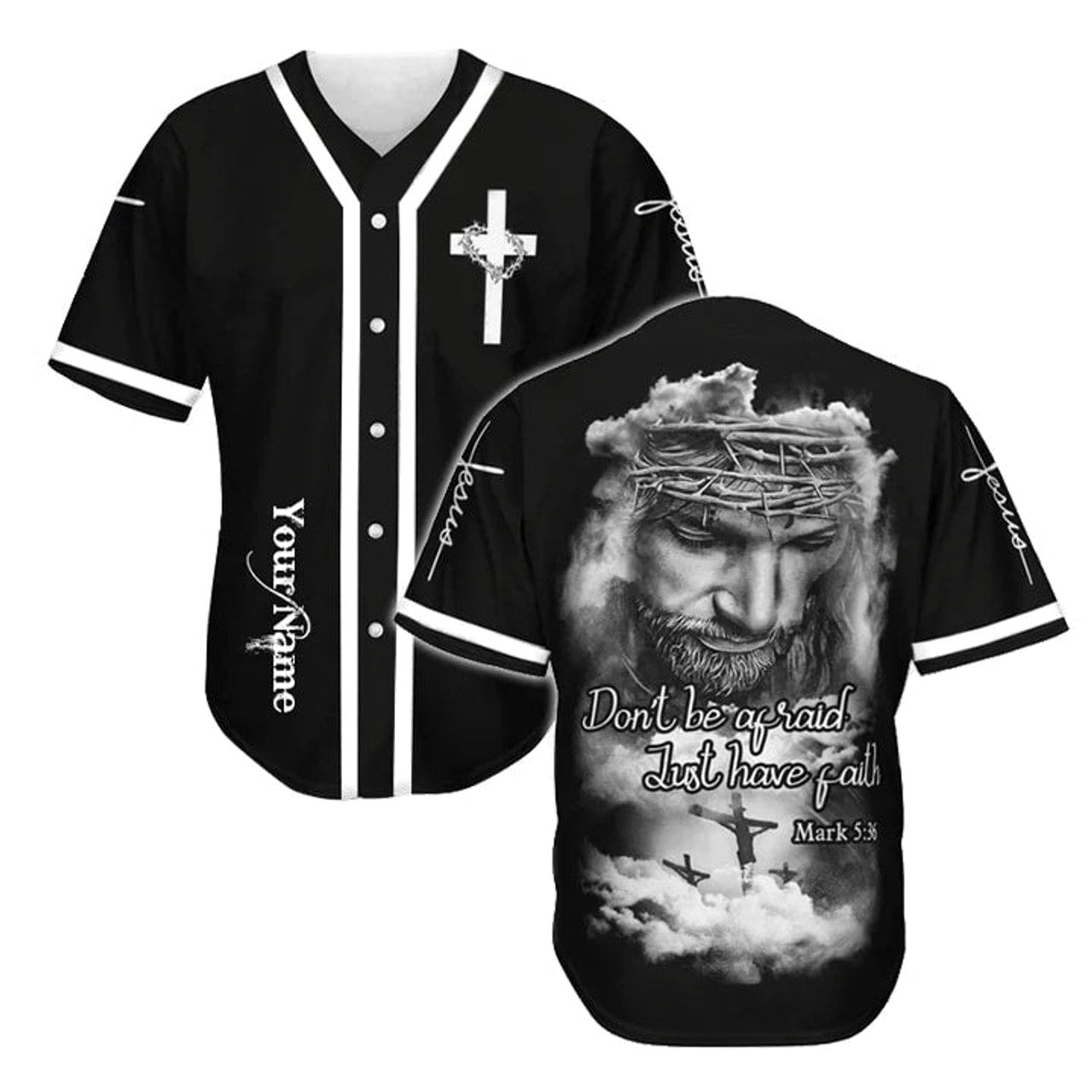 Just Have Faith Custom Baseball Jersey Shirt for Baseball Jersey S-5XL