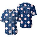 Custom Pinstriped Baseball Jersey b6 S-5XL