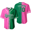 Custom Kelly Green Fade Baseball Jersey Fashion Baseball Jersey S-5XL