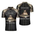 Even Jesus Had a Fishing Story Camo Shirt Gift Men's Polo Shirt S-5XL