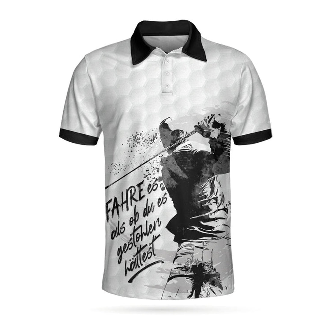 Fahre Es Als Ob Du Es Gestohlen HÃ¤ttest German Golf Men's Polo Shirt S-5XL