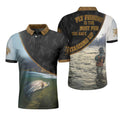 Fly Fishing Is The Most You Have Best Gift For Fishing Lovers Men's Polo Shirt