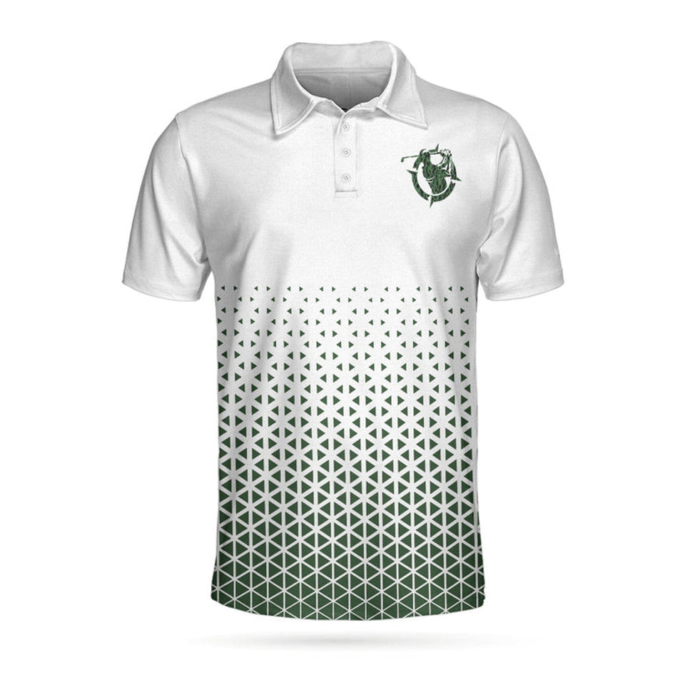 Golf Texture Triangle Geometric Polo Men's Polo Shirt S-5XL