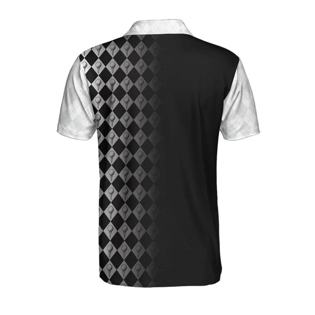 Golf Weapons Of Grass Destruction Black White Polo Shirt Men's Polo Shirt S-5XL