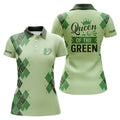 Custom Golf Queen Of The Green Gift For Golf Lovers Women's Polo Shirts S-5XL