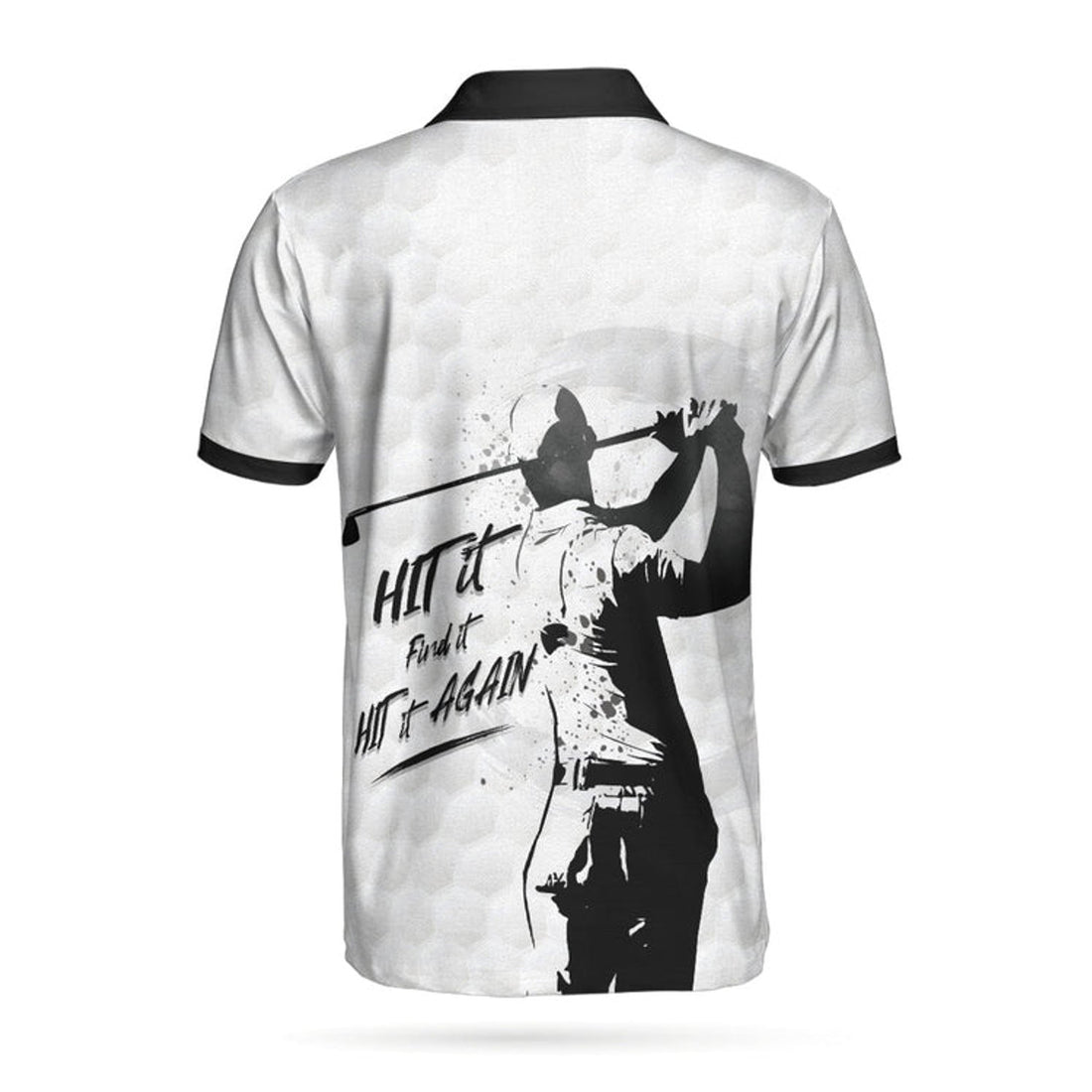 Hit It Find It Golf Polo Cool Gift For Men Men's Polo Shirt S-5XL