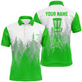 Disc Golf Hole Woods Custom Name Polo Shirt Mens Polo Shirt S-5XL