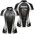 Custom Name Number Disc Golf Apparel Stylish Comfortable Women's Polo Shirts S-5XL