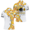 Custom My Drinking Team Golf Beer Pattern Men's Polo Shirt S-5XL