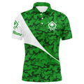 Custom Name Golf Polo Shirt Camo Gift for Golf Lover Men's Polo Shirt S-5XL