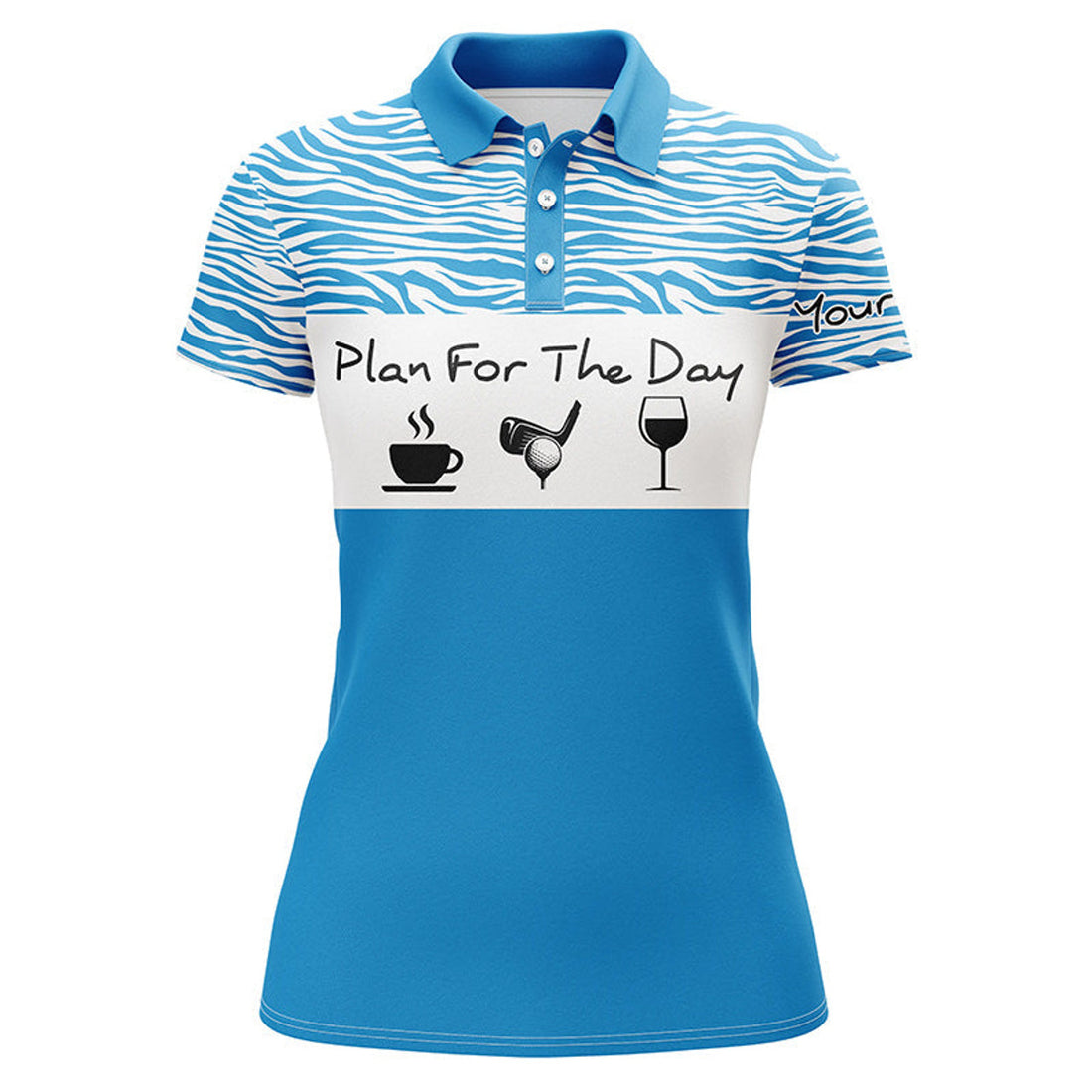 Custom Funny Plan For The Day Golf Shirt Women's Polo Shirts S-5XL