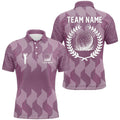 Custom Purple Camo Golf Shirt Golf Gifts for Team Men's Polo Shirt S-5XL
