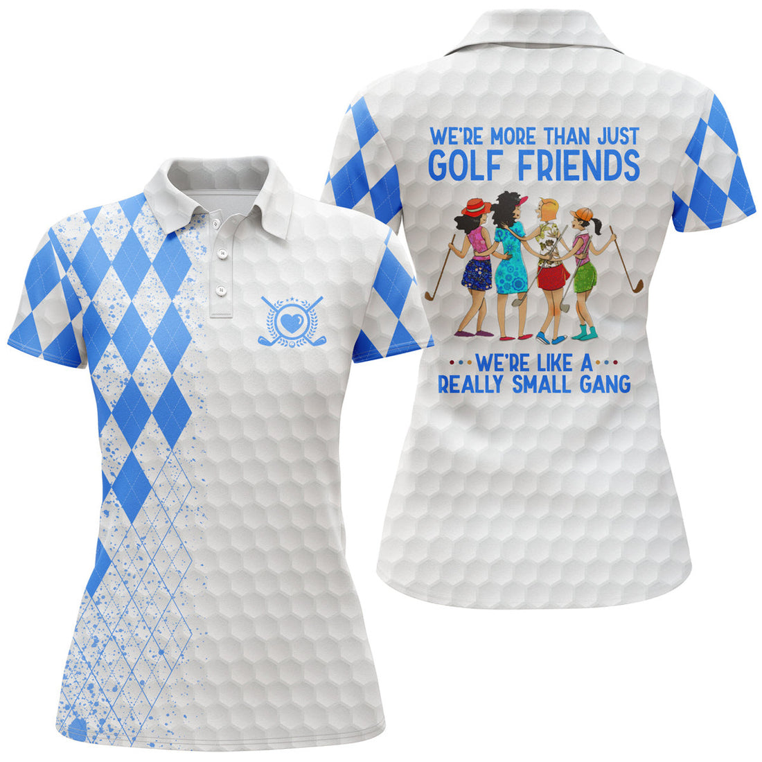 Golf Friends We're More Than Just Best Gift For Friends Women's Polo Shirts S-5XL