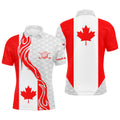 Custom Canadian Flag Golf Shirt Men's Polo Shirt S-5XL