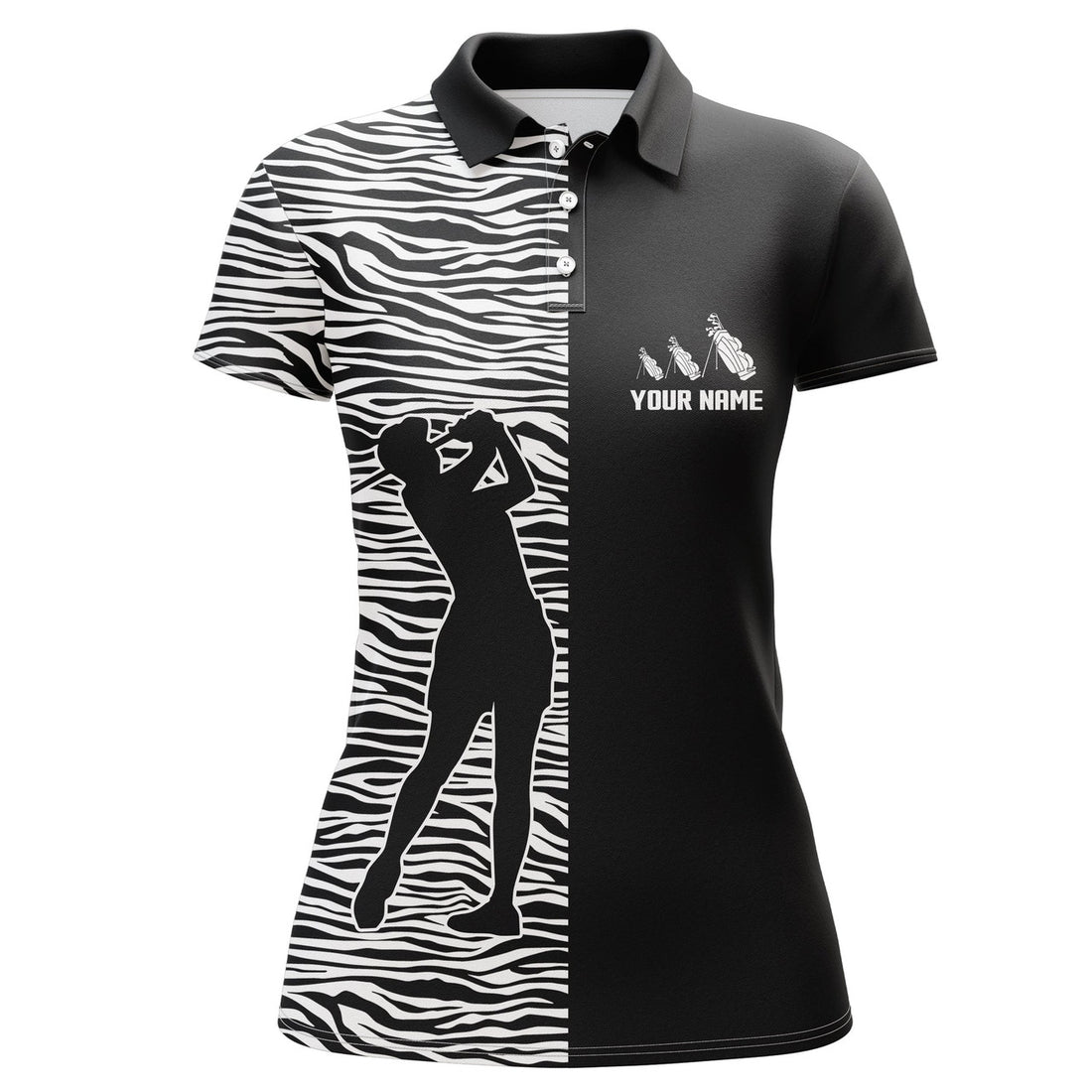 Custom Name Golf Shirt Gift For Golf Lovers Women's Polo Shirts S-5XL