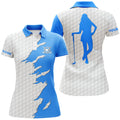 Custom Funny Golf Tops for in Multi Color Golfing Style Women's Polo Shirts S-5XL