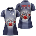 Personalized Team Bowling Shirt I'm Going On Strike Custom Women's Polo Shirts S-5XL