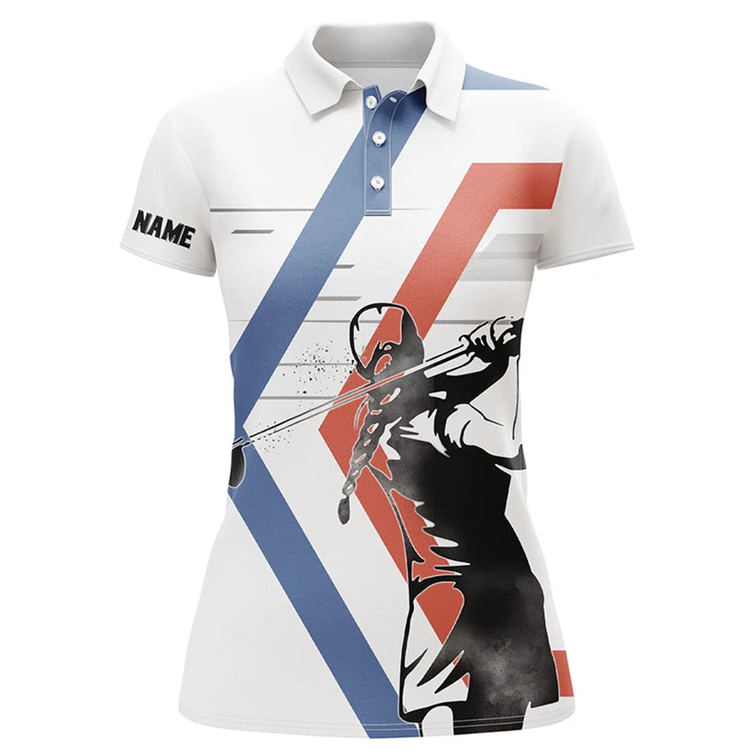 Custom White Golf Team Outfit Personalized Golf Wear Women's Polo Shirts S-5XL