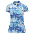 Custom Blue Tropical Golf Polo Shirts for Team Gifts Women's Polo Shirts S-5XL