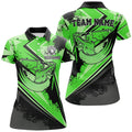 Custom Golf Green Camo Black Female Golf Attire Women's Polo Shirts S-5XL
